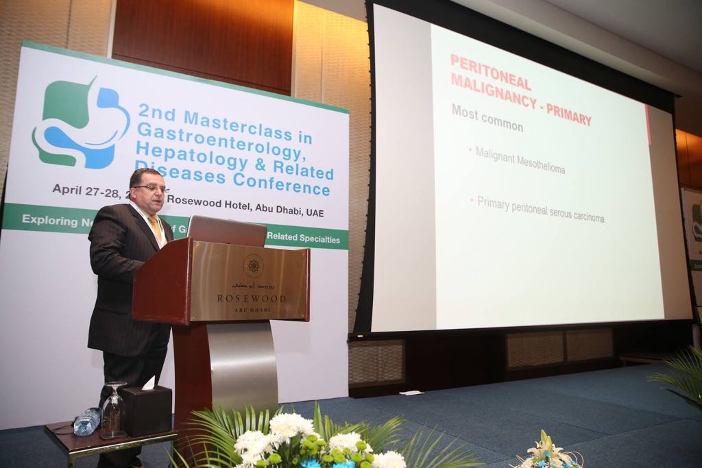 Second masterclass in gastroenterology in Abu Dhabi with Dr Makki and Salem in April 2017