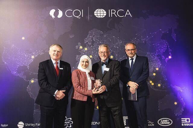 AZHD won the 2017 Quality Team of the Year Award of UK‘s Chartered Quality Institute