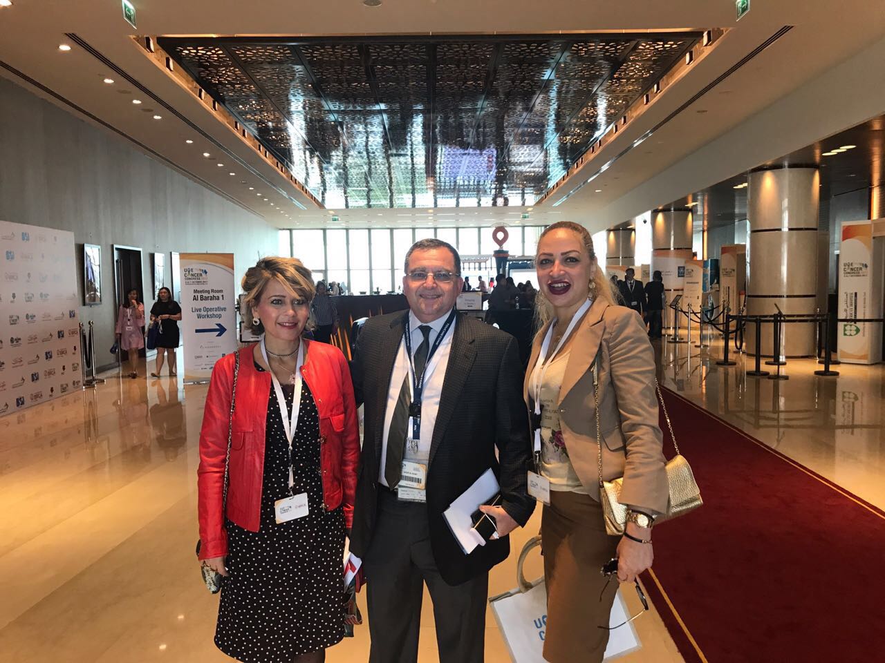 UAE Cancer congress with Dr Naglaa and Dr Sonyia October 2017