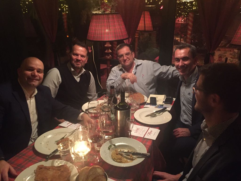 In Milan Italy with Issaco Montroni in TaTME course for advanced colorectal surgery November 2017