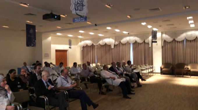 MDT weekly event in alzahra cancer center with personals from different hospitals Dubai UAE April 2018