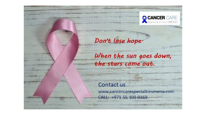 Alzahra cancer center, Dubai Don’t lose hope Sadir Alrawi د.سدير الراوي May 2018