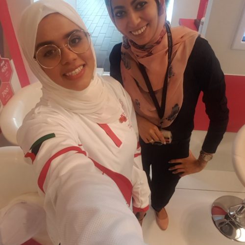 Pink caravan ALZAHRA center Breast screening March 2018