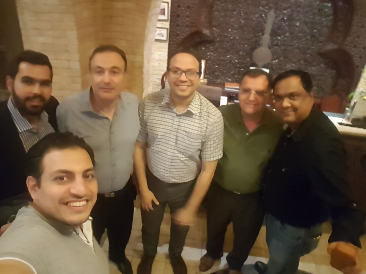 Iftar party with alzahra oncology team in Ramadan Sadir Alrawi. د.سديرالراوي May 2018