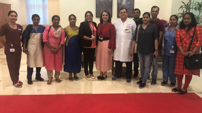 Today we got the award of the best team in Akzahra fir that quarter The oncology service team, testimony Thanks alzahra family Thanks fir the team fir hard working Sadir Alrawi & team Dubai UAE August 2018