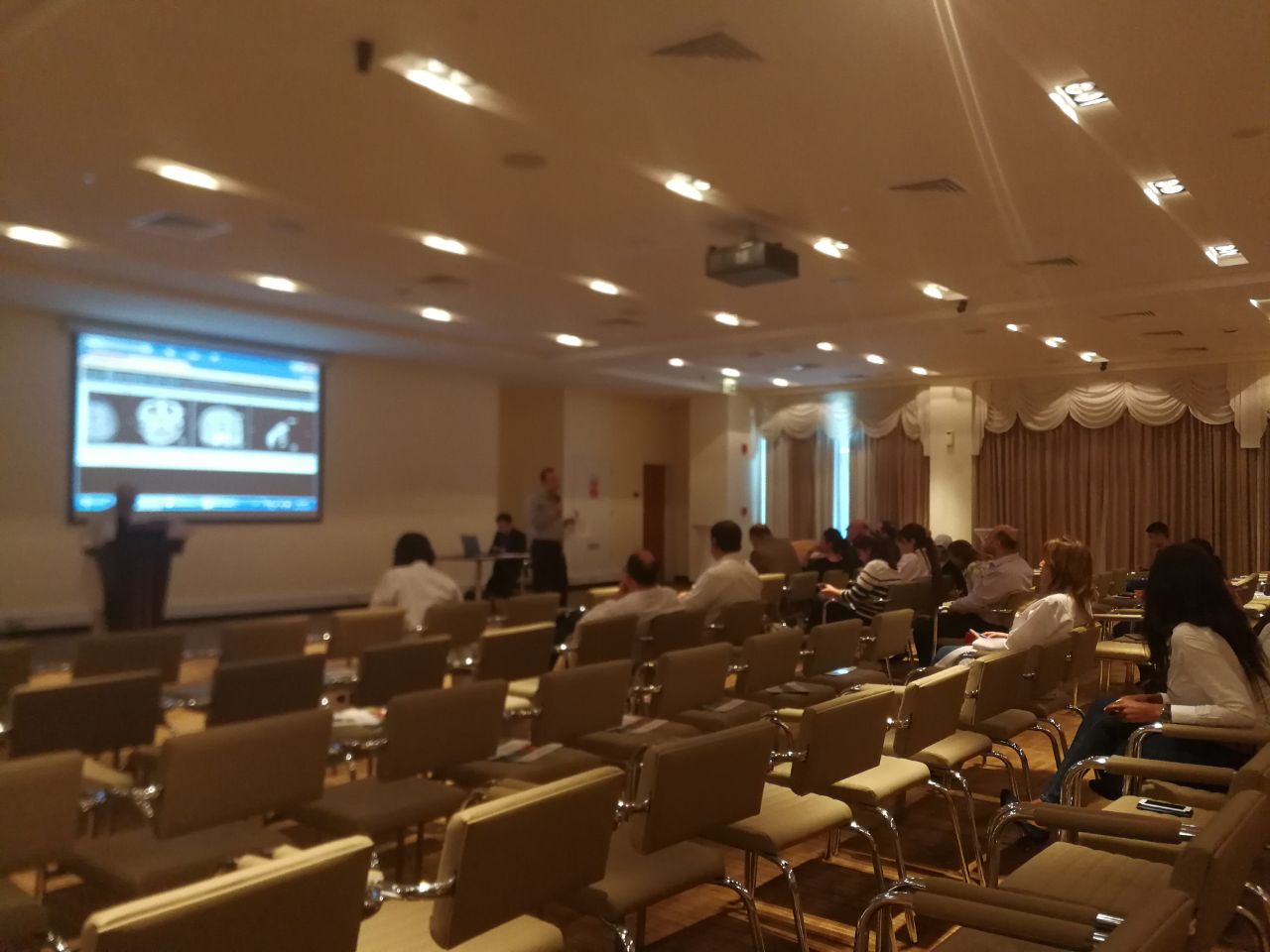 MDT weekly meeting in alzahra cancer center Dubai May 2018 Sadir Alrawi and Team Dubai UAE