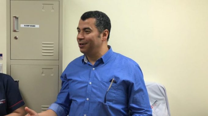 Dr Sobhy graduation part in alzahra cancer center Dubai April 2018
