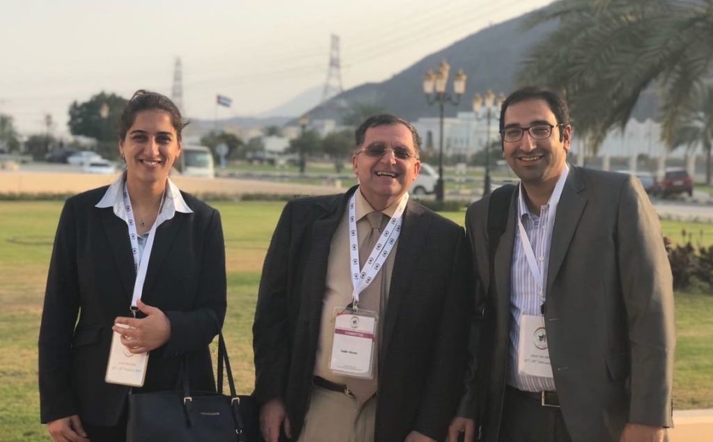 Khor Fakkan meeting with Dr Humaa Darr and Dr Abid Shawkat February 2018