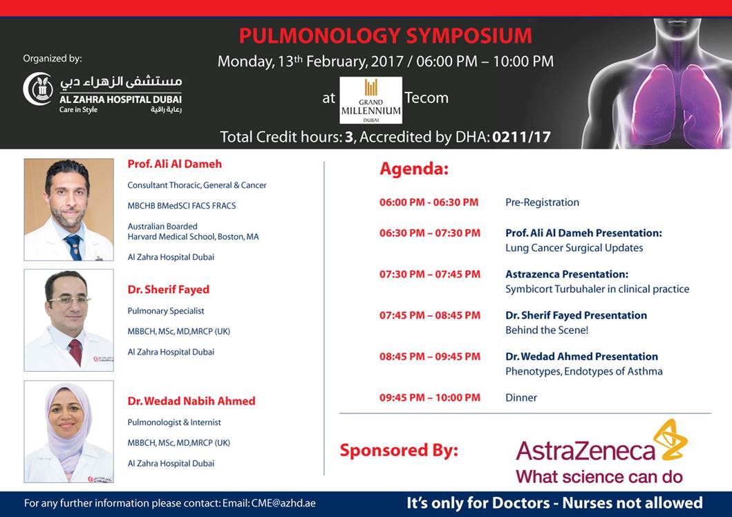 Pulmonology Symposium Feb 2017