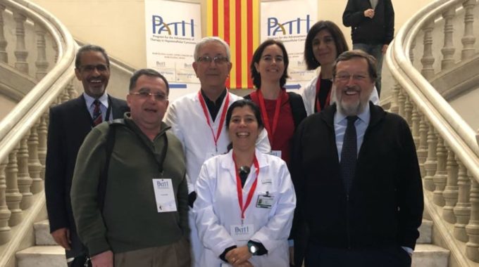 With Hepatobiliary Team from Barcelona clinic Liver Cancer BCLC March 2018