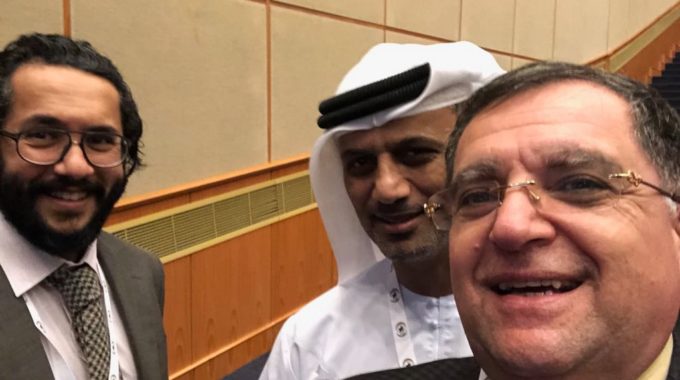 With Dr Salim Alharithi and Bariatric surgeon from Kuwait ?? in 5th international korfakkan Confetence February 2018