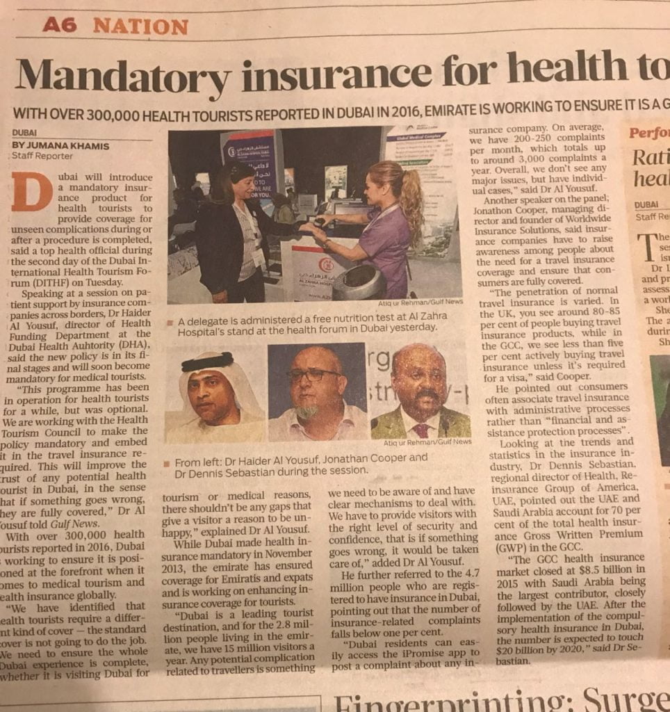Alzahra hospital and Cancer Center in news in Dubai, February 2018 , proud to be part of the team.