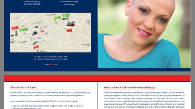 Port placement brochure and benefit with risk in #cancercaredubai is available in our web site