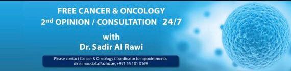 Free second opinion in Alzahra cancer center with special care.