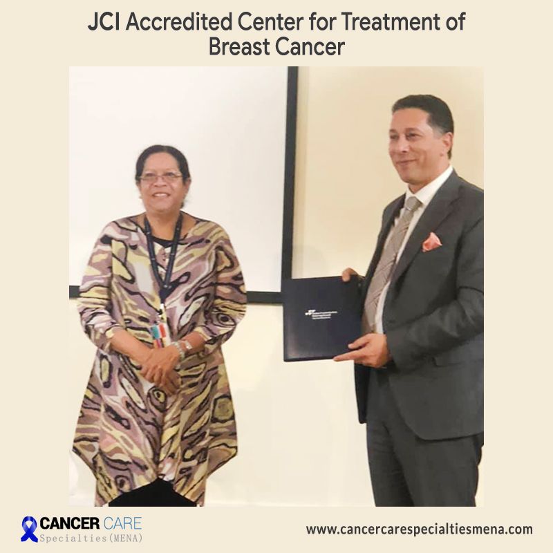 We are proud to have special JCI accreditation in Dubai for Breast Cancer Care