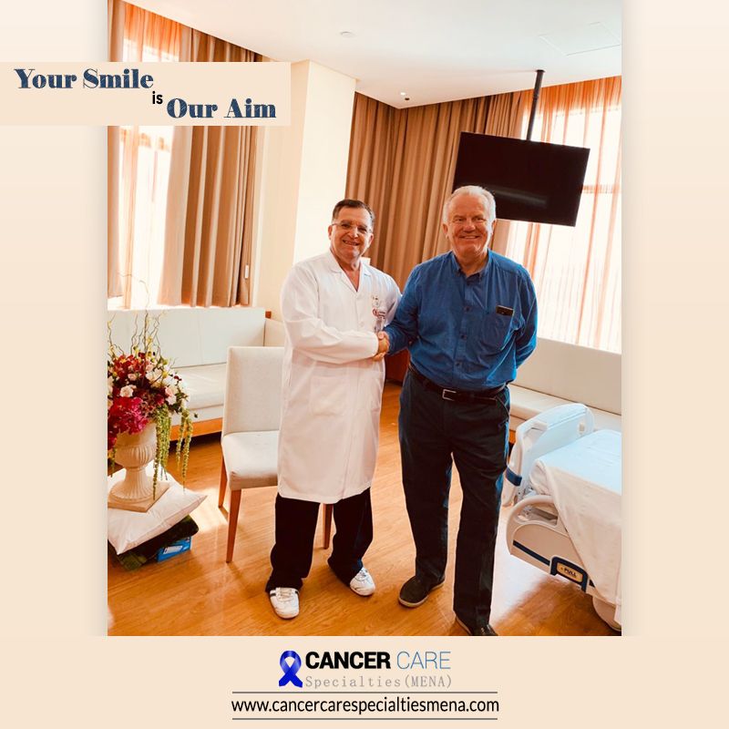 One of our patient after major abdominal surgery