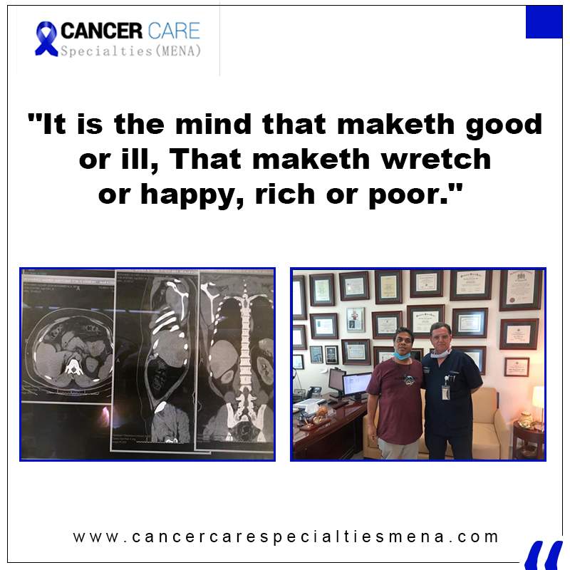 Major Liver resection discharged after 5 days from Cancer Care Specialties, UAE