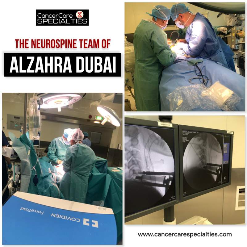 The NeuroSpine team of Alzahra Dubai