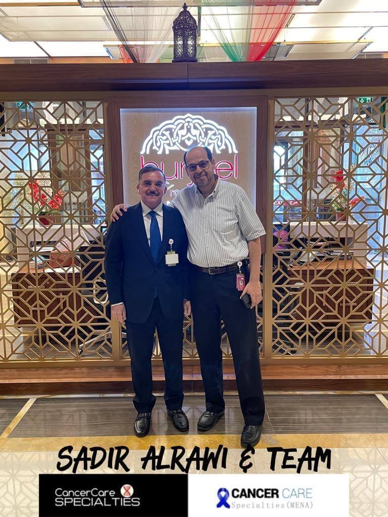 Dr Sadir Alrawi and team