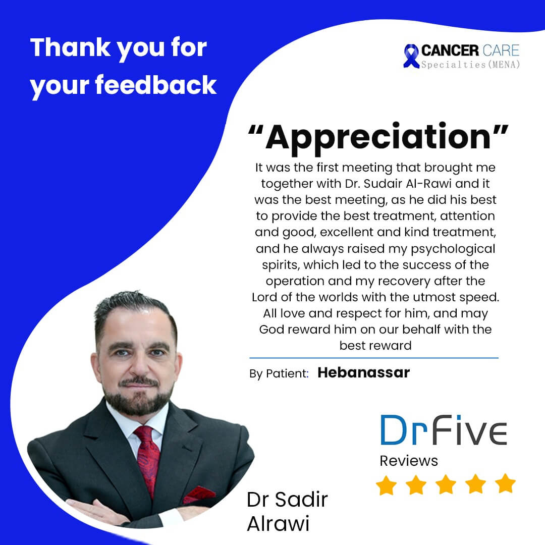 Patient appreciation - Drfive review