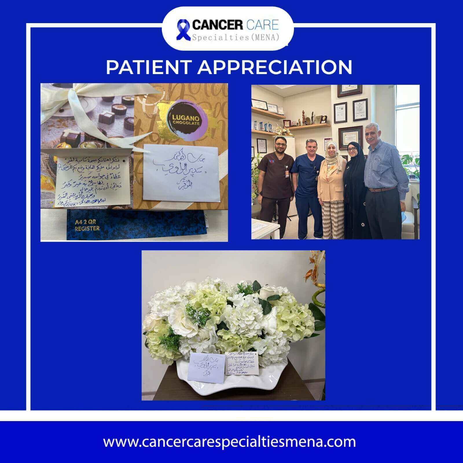 Patient appreciation