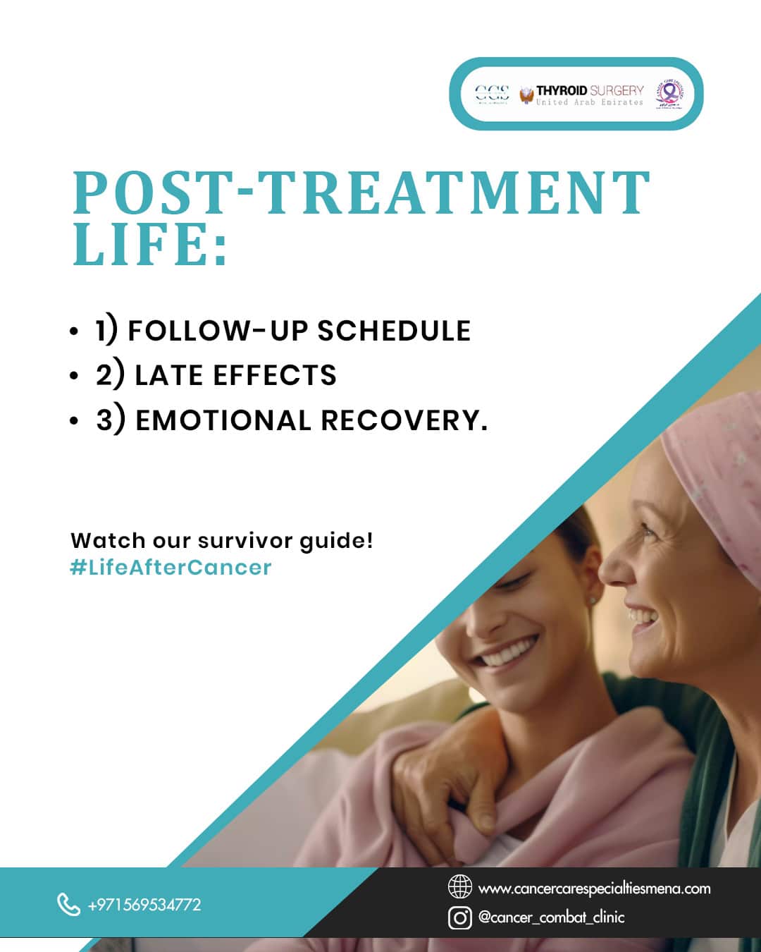 Post treatment life tips